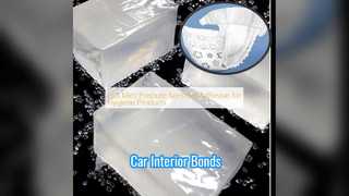 Black PES Hot Melt Web Adhesive for Cars